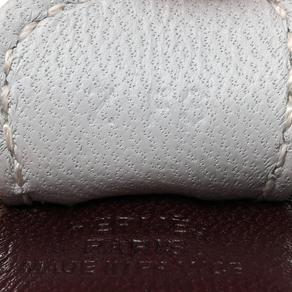 Hermes Milo Lambskin Grigri Rodeo Horse Bag Charm PM Rouge Sellier Jaune Bourgeon Bleu Brume 3 of 4