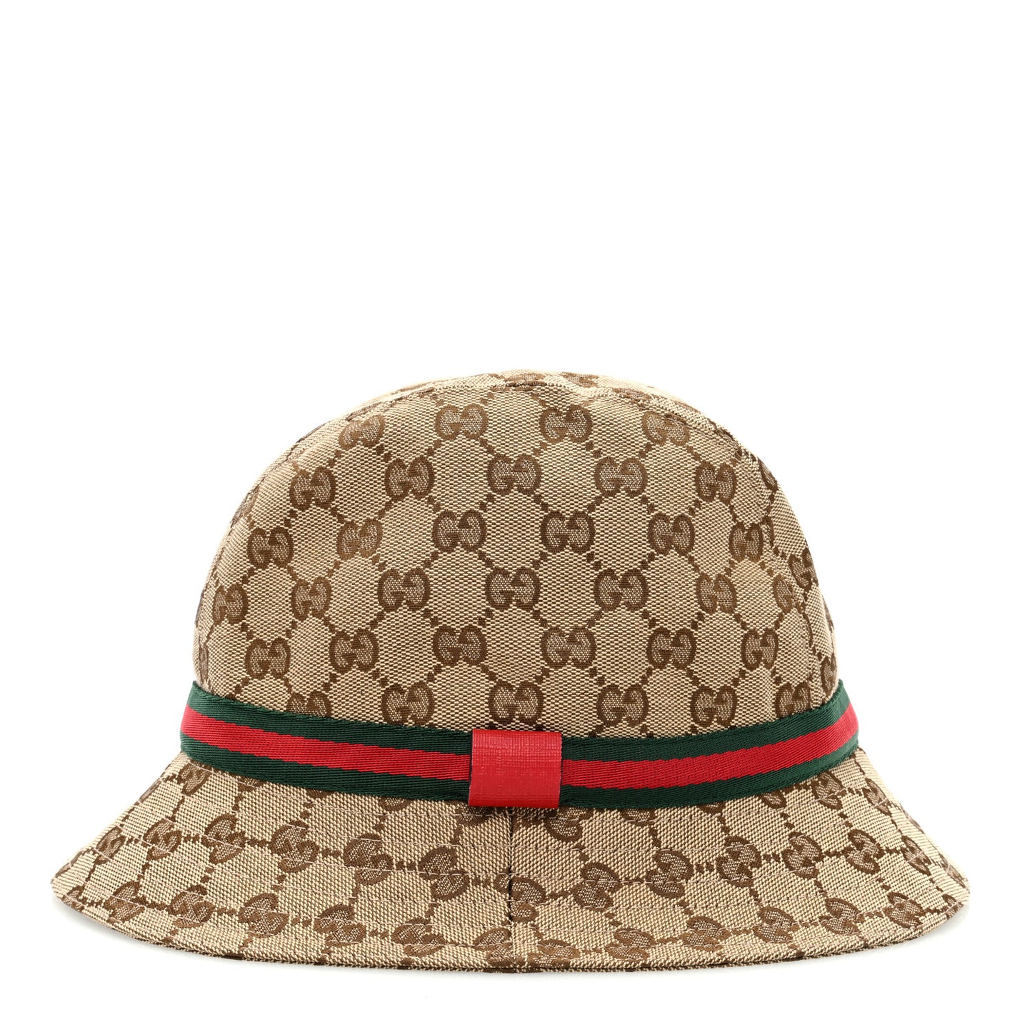 Monogram Web Bucket Hat L Brown