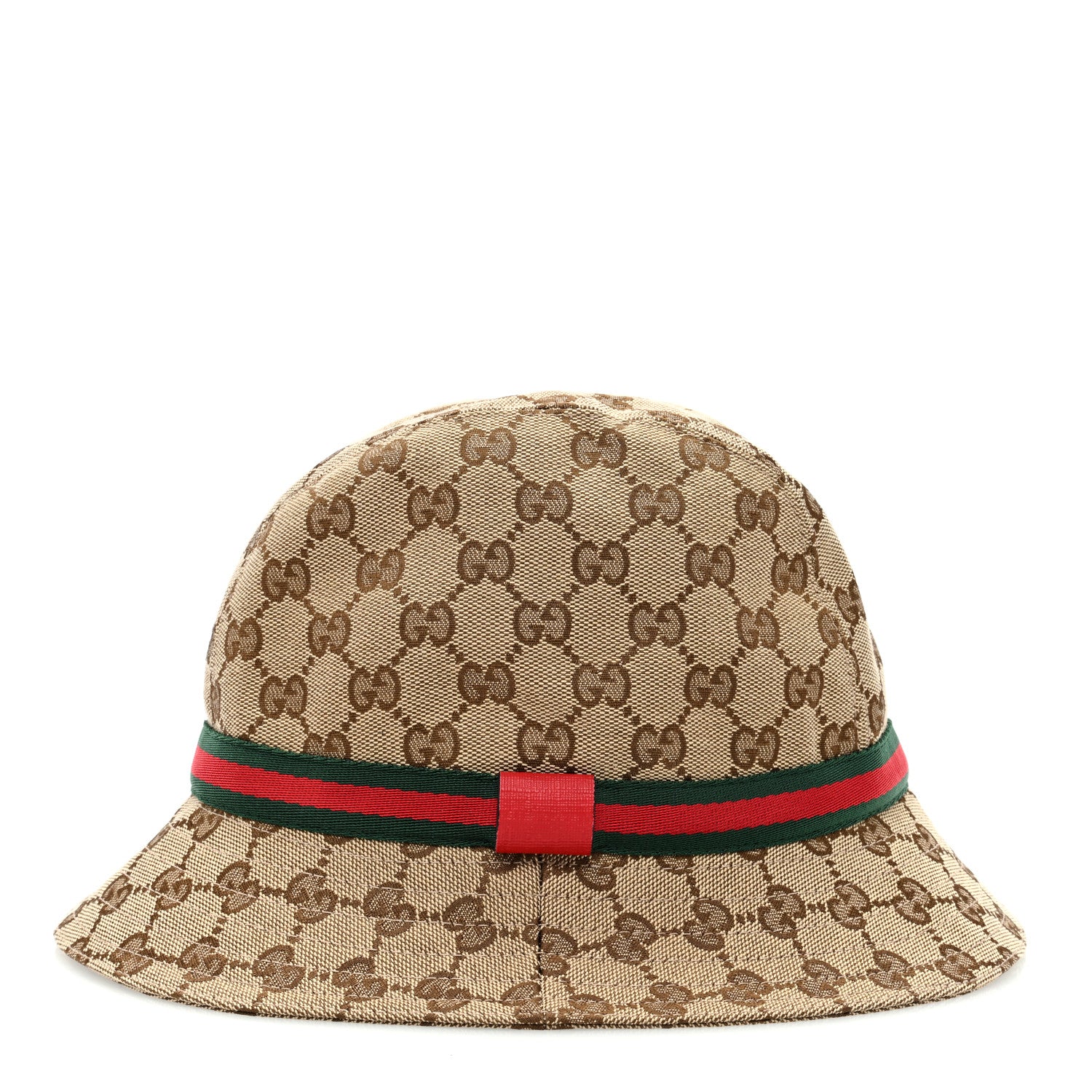 Gucci Monogram Web Bucket Hat L Brown 5 of 8