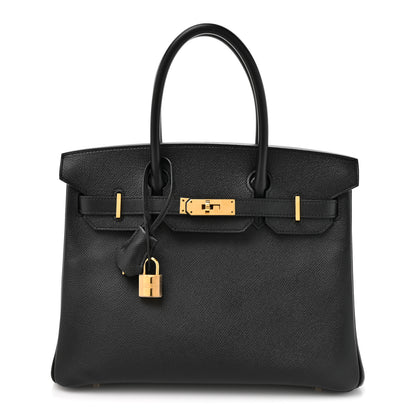 Hermes Epsom Birkin 30 Black 1 of 11