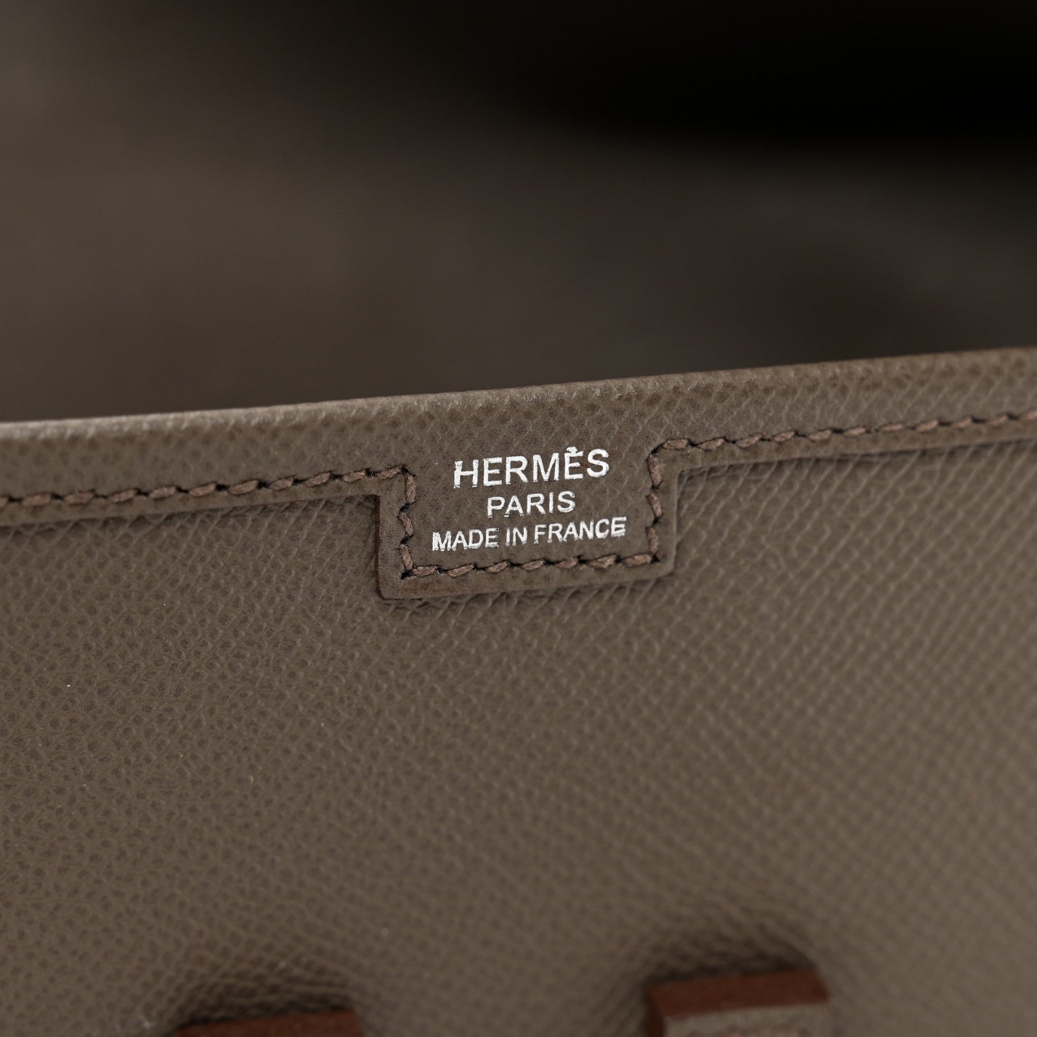 Hermes Epsom Jige Elan 29 Clutch Etain 6 of 7
