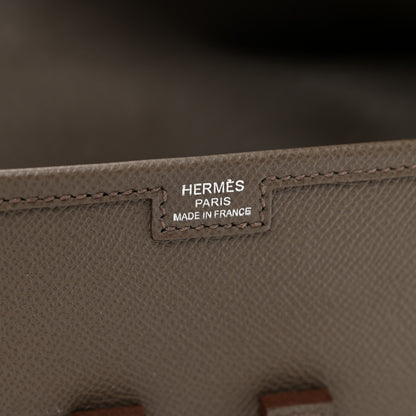 Hermes Epsom Jige Elan 29 Clutch Etain 6 of 7