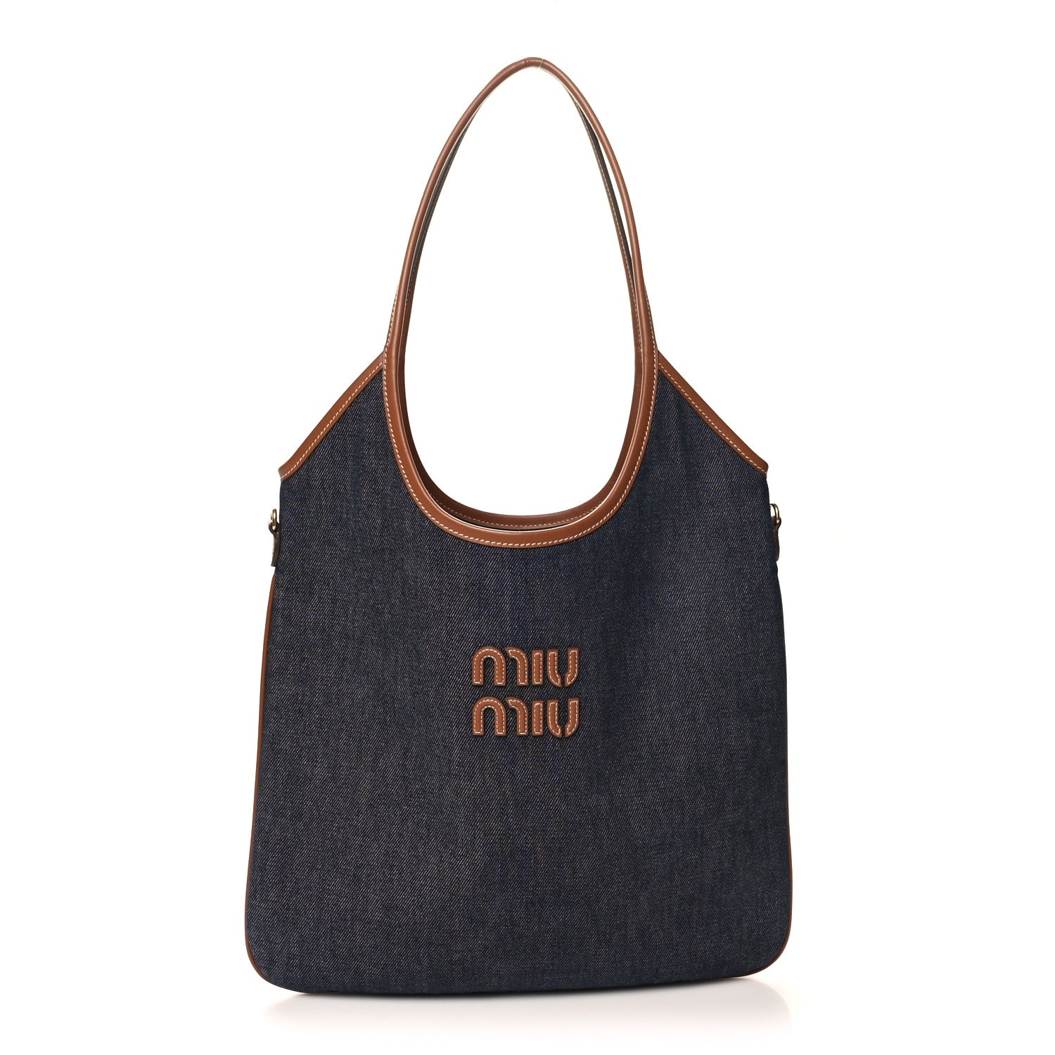 Miu Miu Denim Ivy Blue Brandy 1 of 8