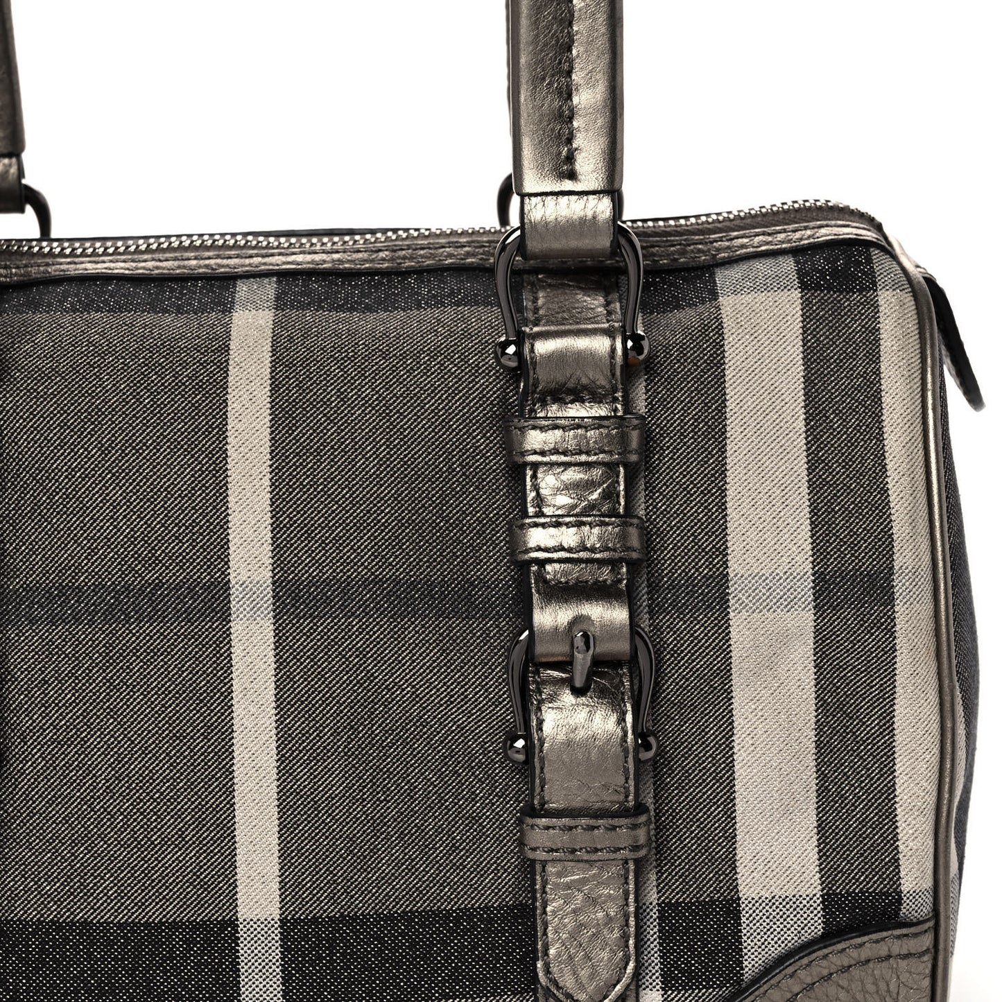 Metallic Shimmer Check Medium Alchester Bowling Bag