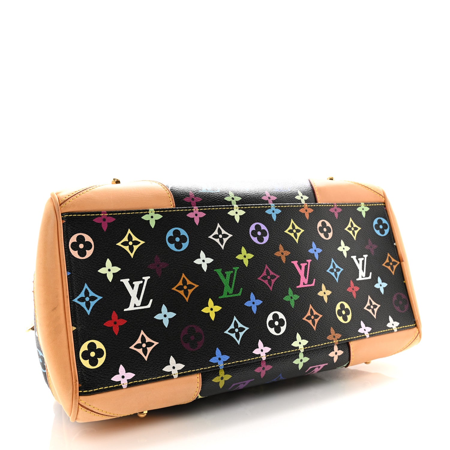 Louis Vuitton Monogram Multicolor Claudia Black 4 of 16