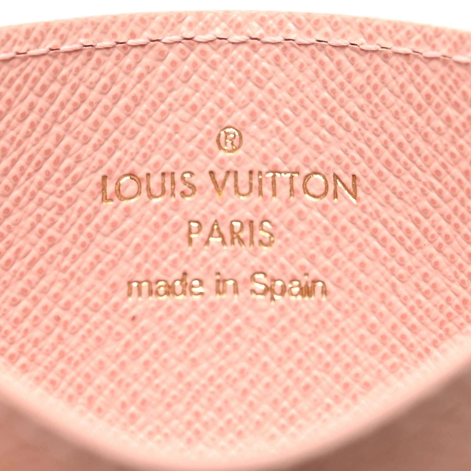 Louis Vuitton Damier Azur Daily Card Holder Rose Ballerine 6 of 7