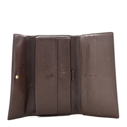 Louis Vuitton Damier Ebene Sarah Wallet 5 of 11