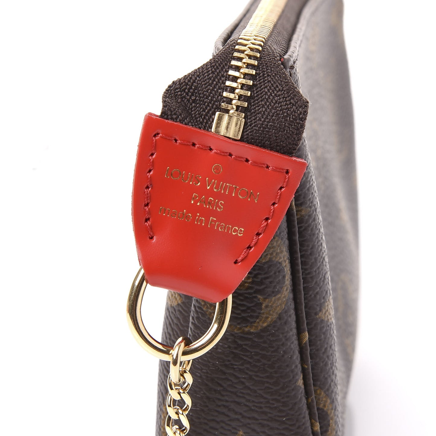 Monogram 2020 Christmas Animation Bumper Cars Mini Pochette Accessories Coquelicot
