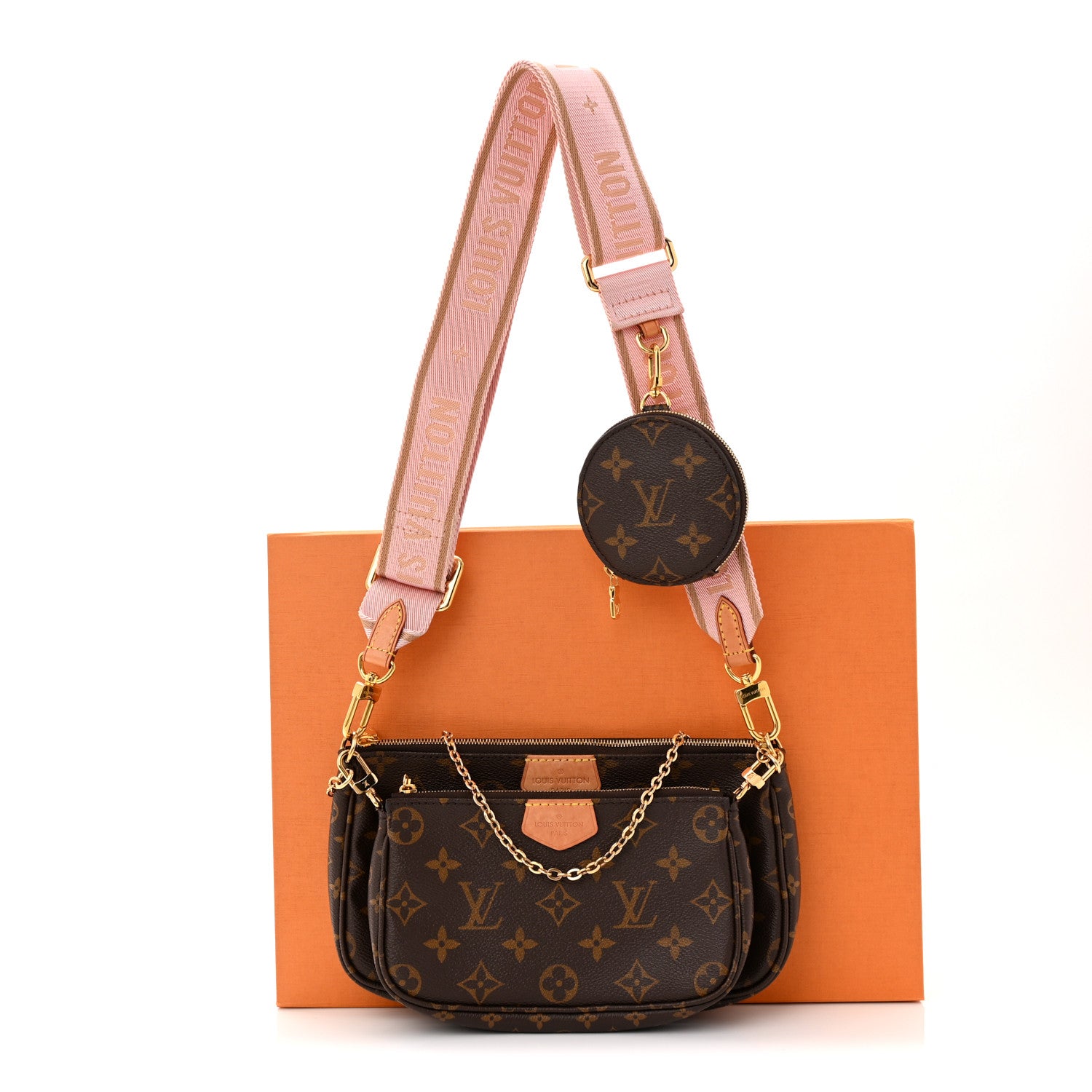 Louis Vuitton Monogram Multi Pochette Accessories Rose Clair 12 of 12