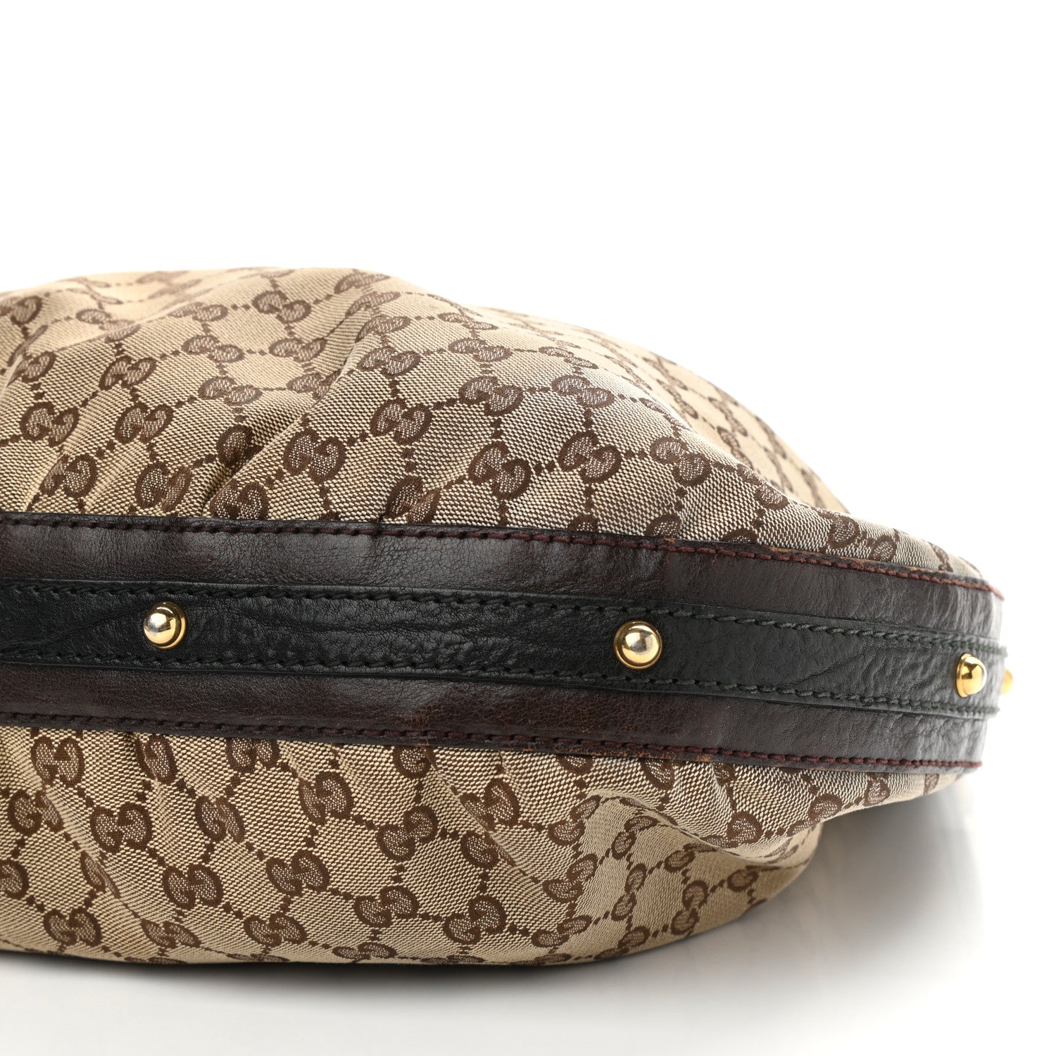 Gucci Monogram Medium Interlocking Hobo Dark Brown 10 of 18
