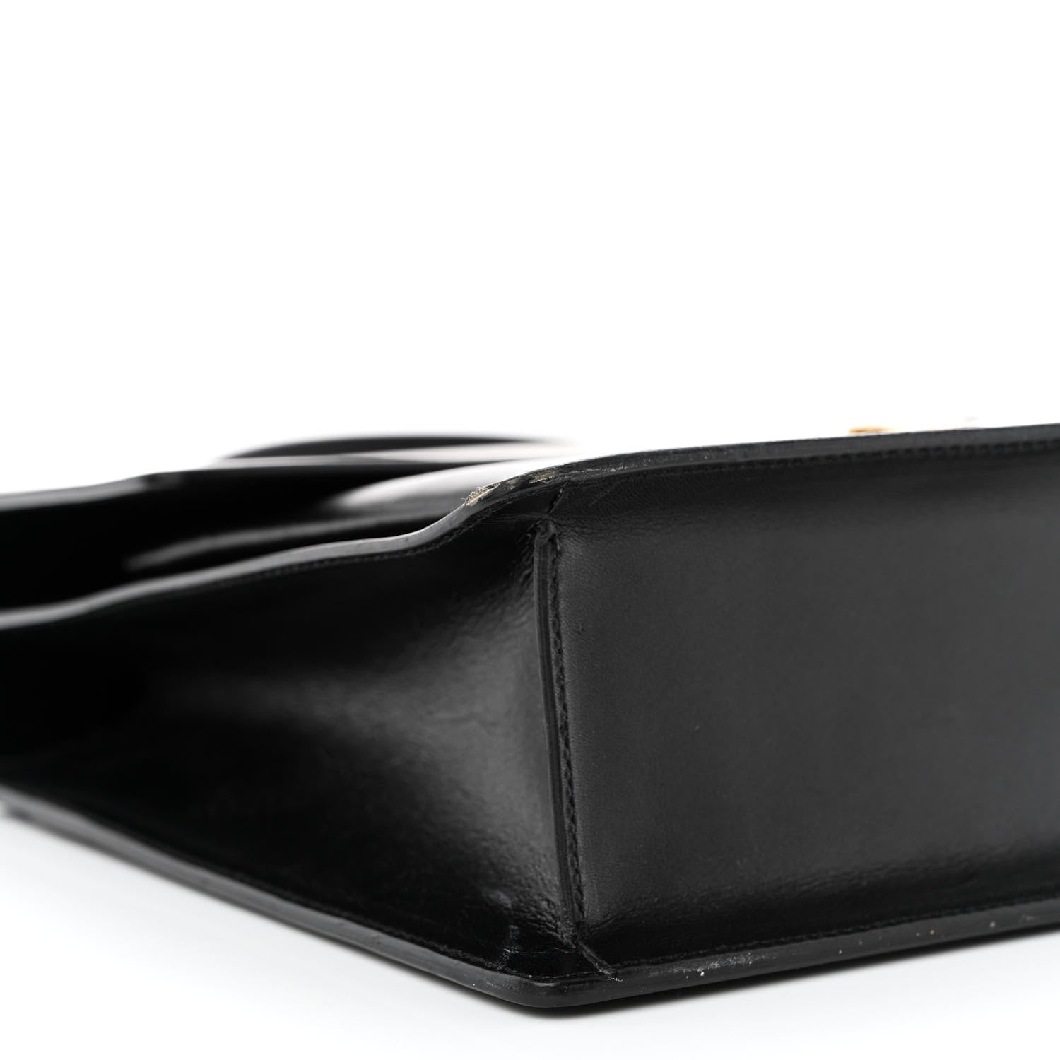 Saint Laurent Smooth Calfskin Large High School Satchel Black 9 of 12