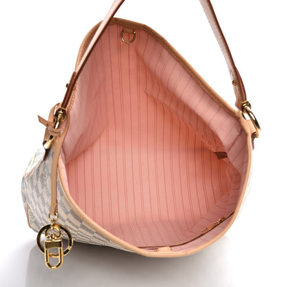 Louis Vuitton Damier Azur Delightful PM Rose Ballerine 5 of 10