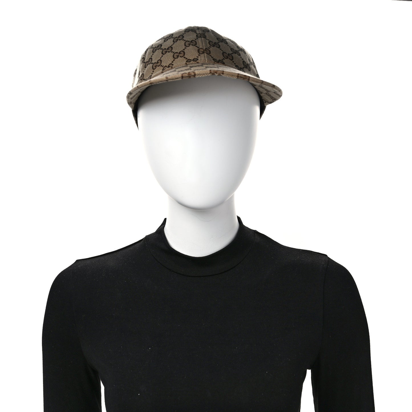 Monogram Patch Logo Soft Baseball Hat L Beige Cocoa
