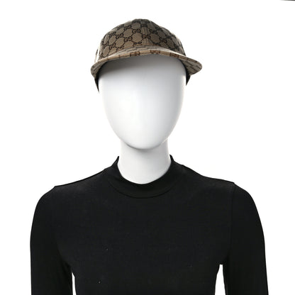 Gucci Monogram Patch Logo Soft Baseball Hat L Beige Cocoa 2 of 10