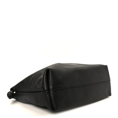 Loewe Mellow Nappa Medium Donut Chain Flamenco Knot Purse Black 4 of 11
