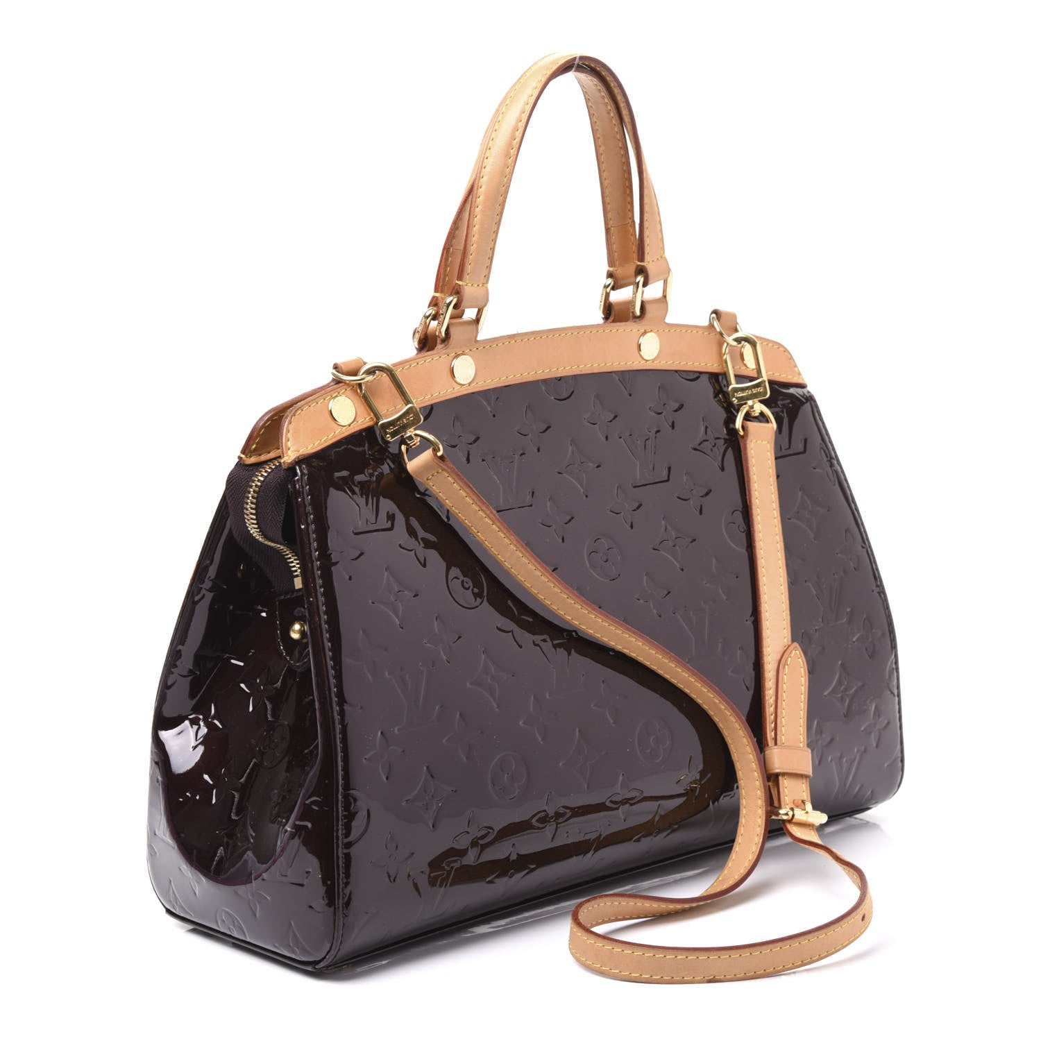 Louis Vuitton Vernis Brea MM Amarante 2 of 8