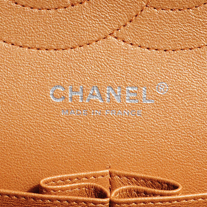 Chanel Metallic Caviar Quilted Jumbo Double Flap Copper 7 of 8