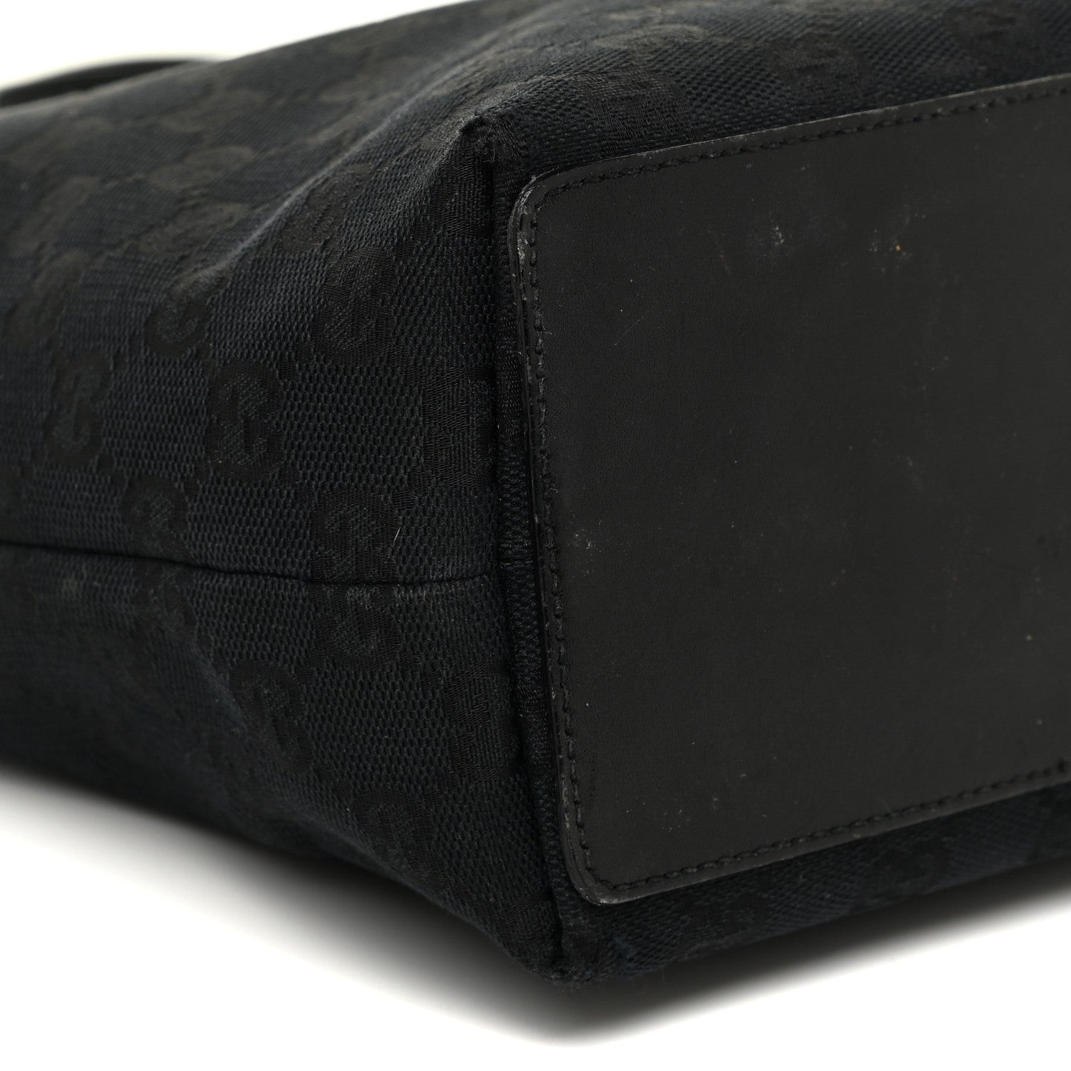Gucci Monogram Small Bucket Tote Black 8 of 22