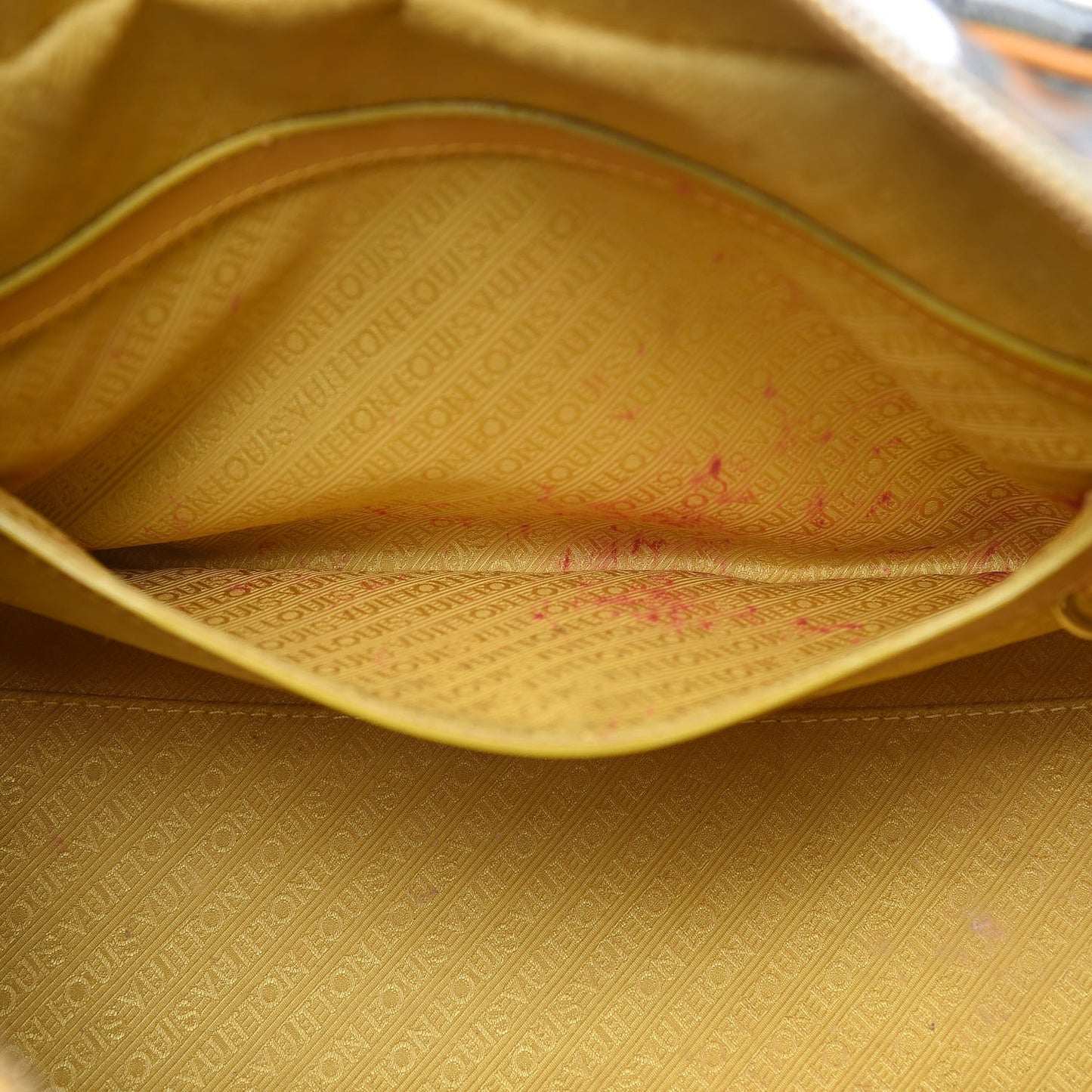 Monogram Pulp Defile Weekender PM Yellow