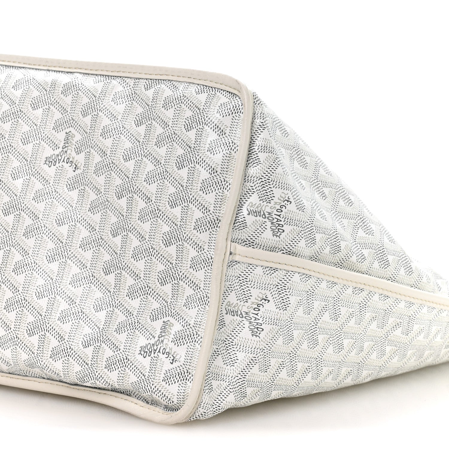 Goyard X PEANUTS Goyardine Reversible Anjou GM White 16 of 18