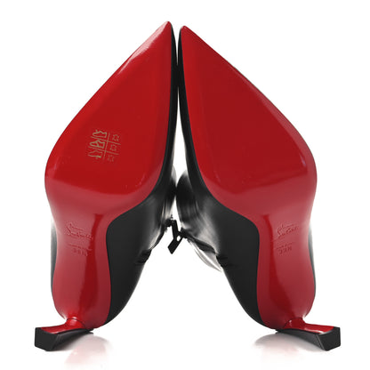 Christian Louboutin Calfskin Condora Booty 85 Ankle Boots 39.5 Black 6 of 9