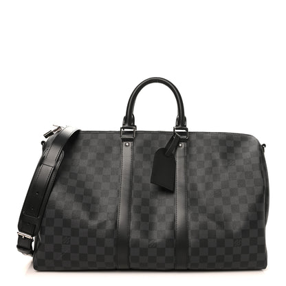 Louis Vuitton Damier Graphite Keepall Bandouliere 45 1 of 8