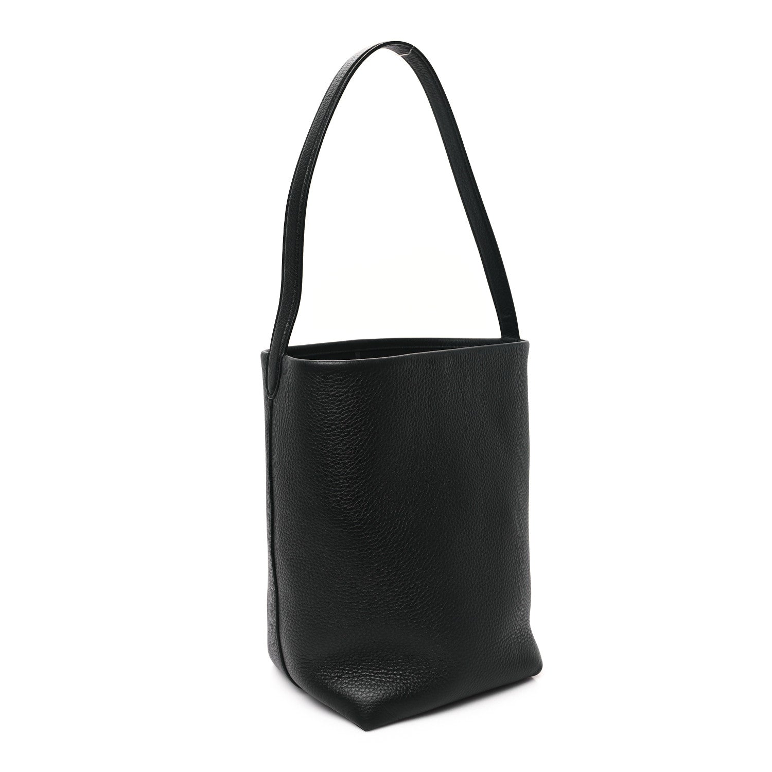 The Row Grained Calfskin Medium N/S Park Tote Black 3 of 11
