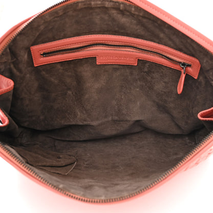 Bottega Veneta Nappa Intrecciato Large Nodini Crossbody Messenger Quarzo 6 of 11