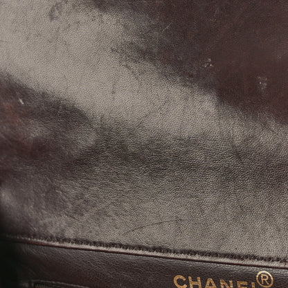 Chanel Lambskin Quilted Medium Double Sided Flap Brown 14 of 14