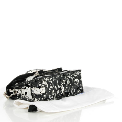 Proenza Schouler Mosaic Print Lambskin Mini PS11 Classic Shoulder Bag Mint Grey White 4 of 8