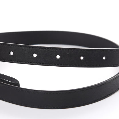 Gucci Calfskin Double G 20mm Belt 70 28 Black 5 of 6