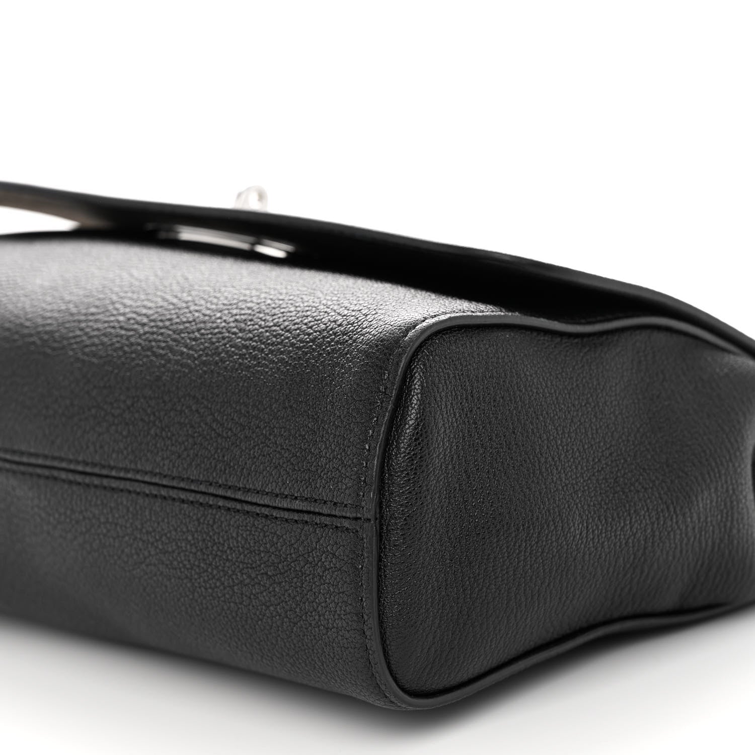 Mulberry Small Classic Grain Calfskin Medium Lily Flap Black 9 of 9