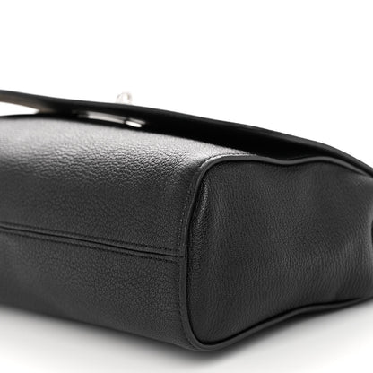 Mulberry Small Classic Grain Calfskin Medium Lily Flap Black 9 of 9