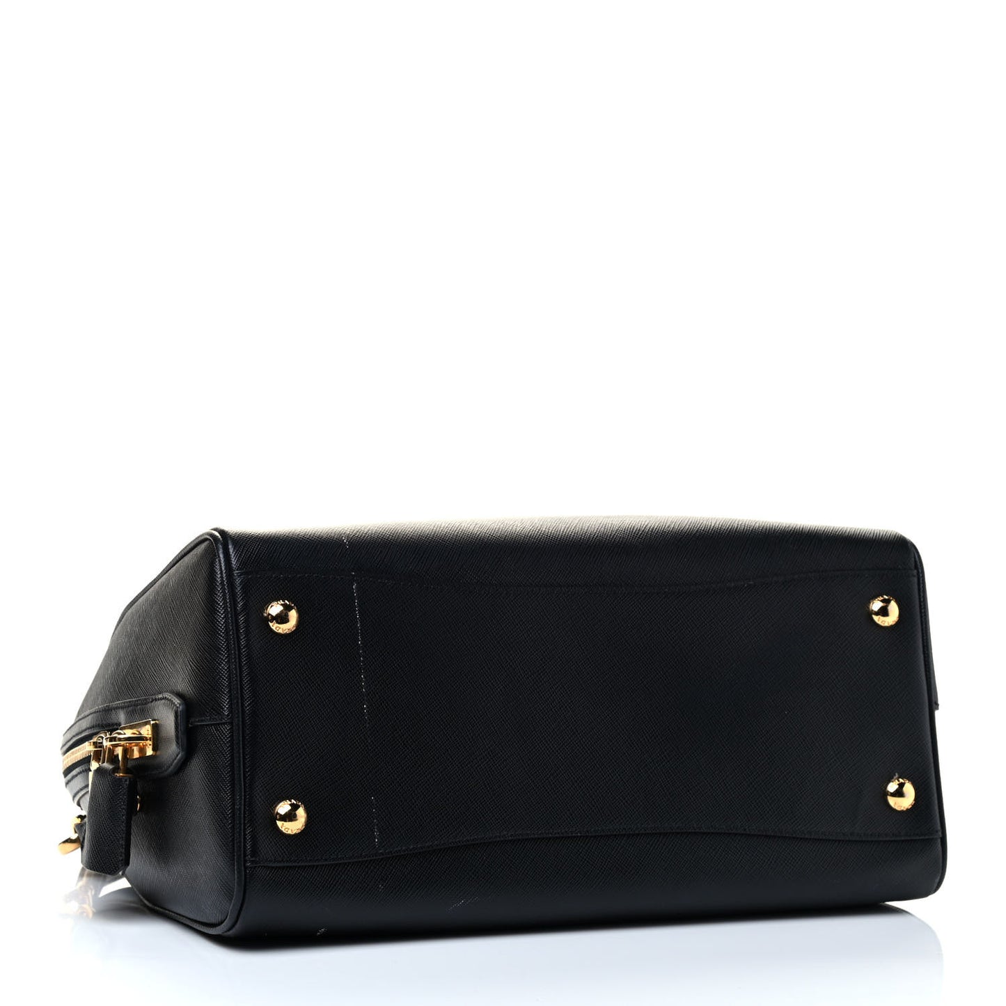 Saffiano Lux Bowler Black