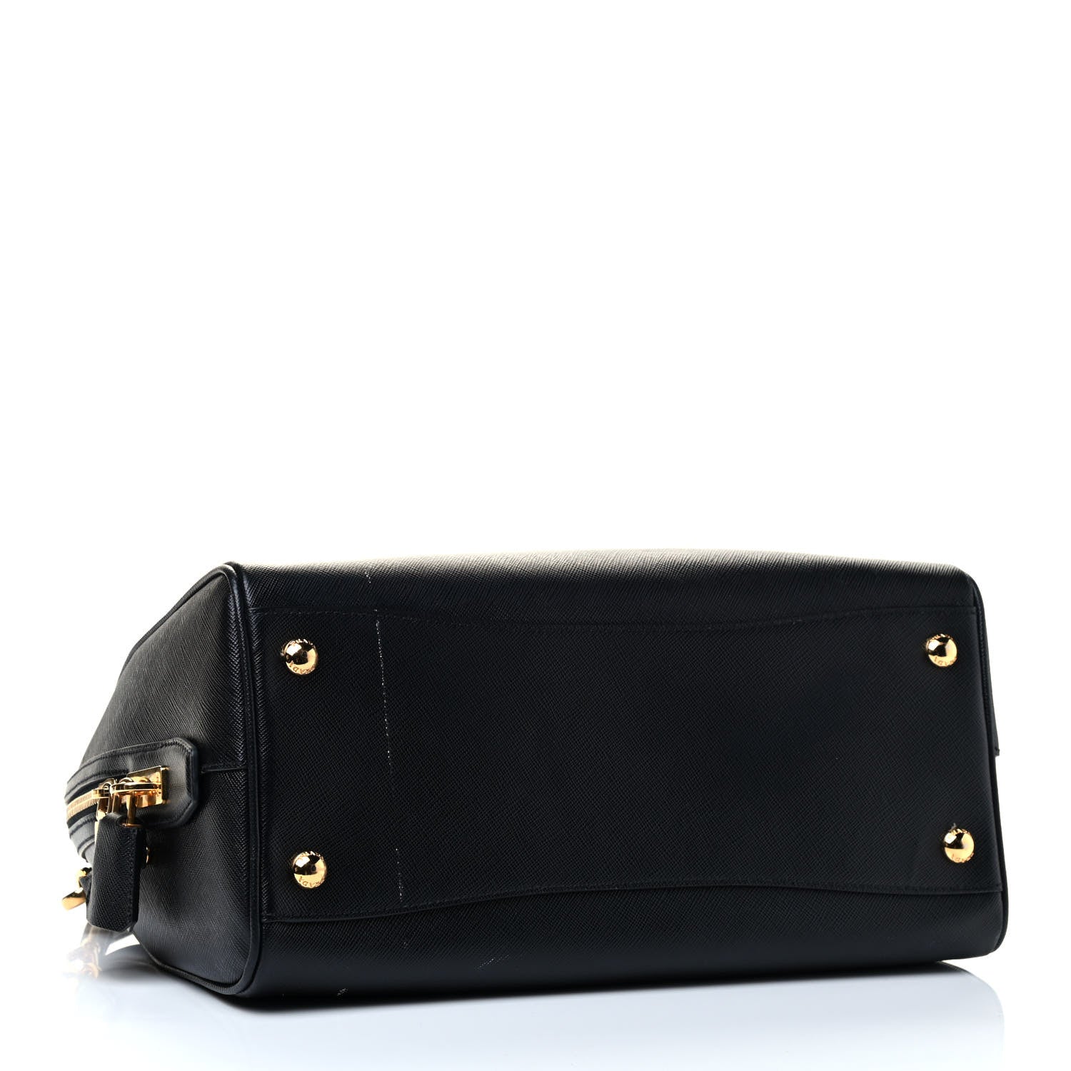 Prada Saffiano Lux Bowler Black 3 of 5