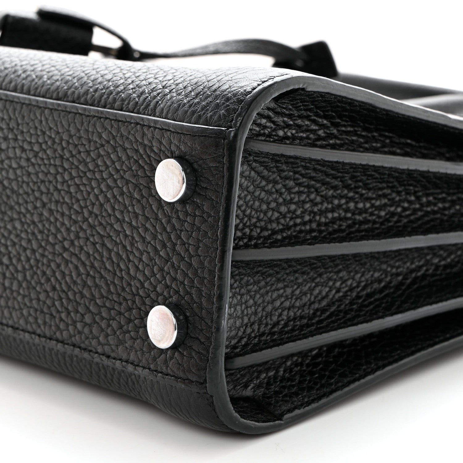 Saint Laurent Grained Calfskin Nano Sac De Jour Black 10 of 10