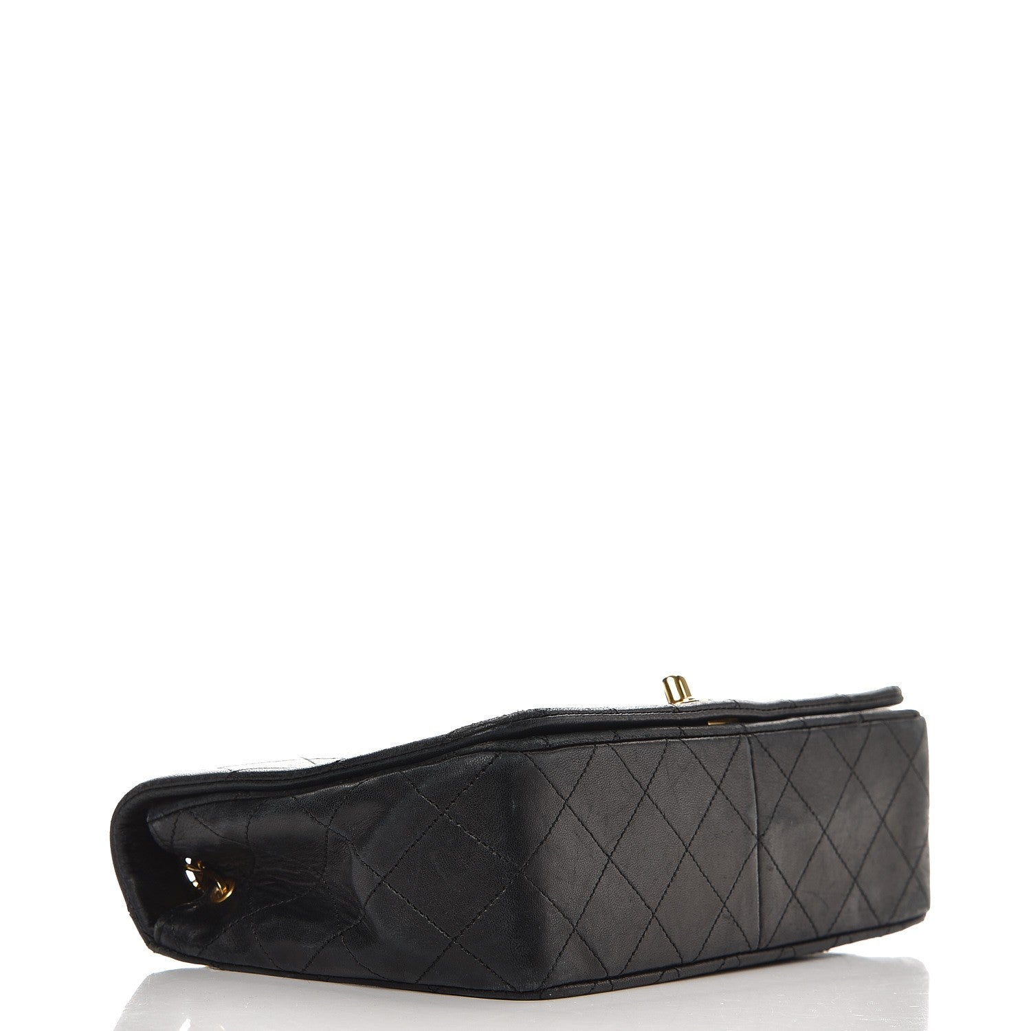 Chanel Lambskin Quilted Small Single Flap Black 4 of 13