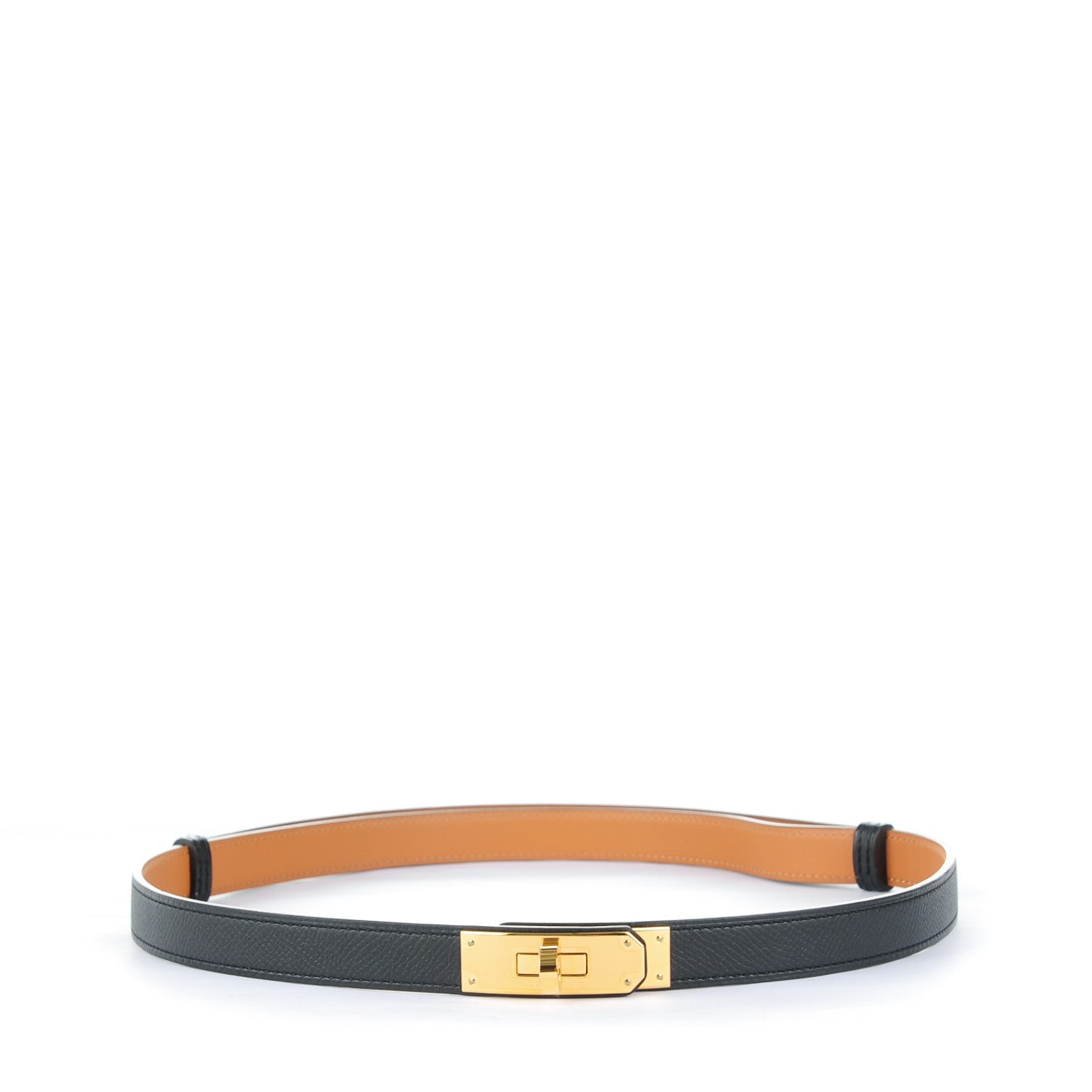 Hermes Epsom Kelly Belt Black 1 of 5