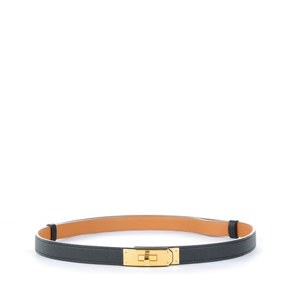 Hermes Epsom Kelly Belt Black 1 of 5