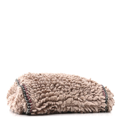Stella McCartney Wool Fur Small Falabella Tote Pink 4 of 9