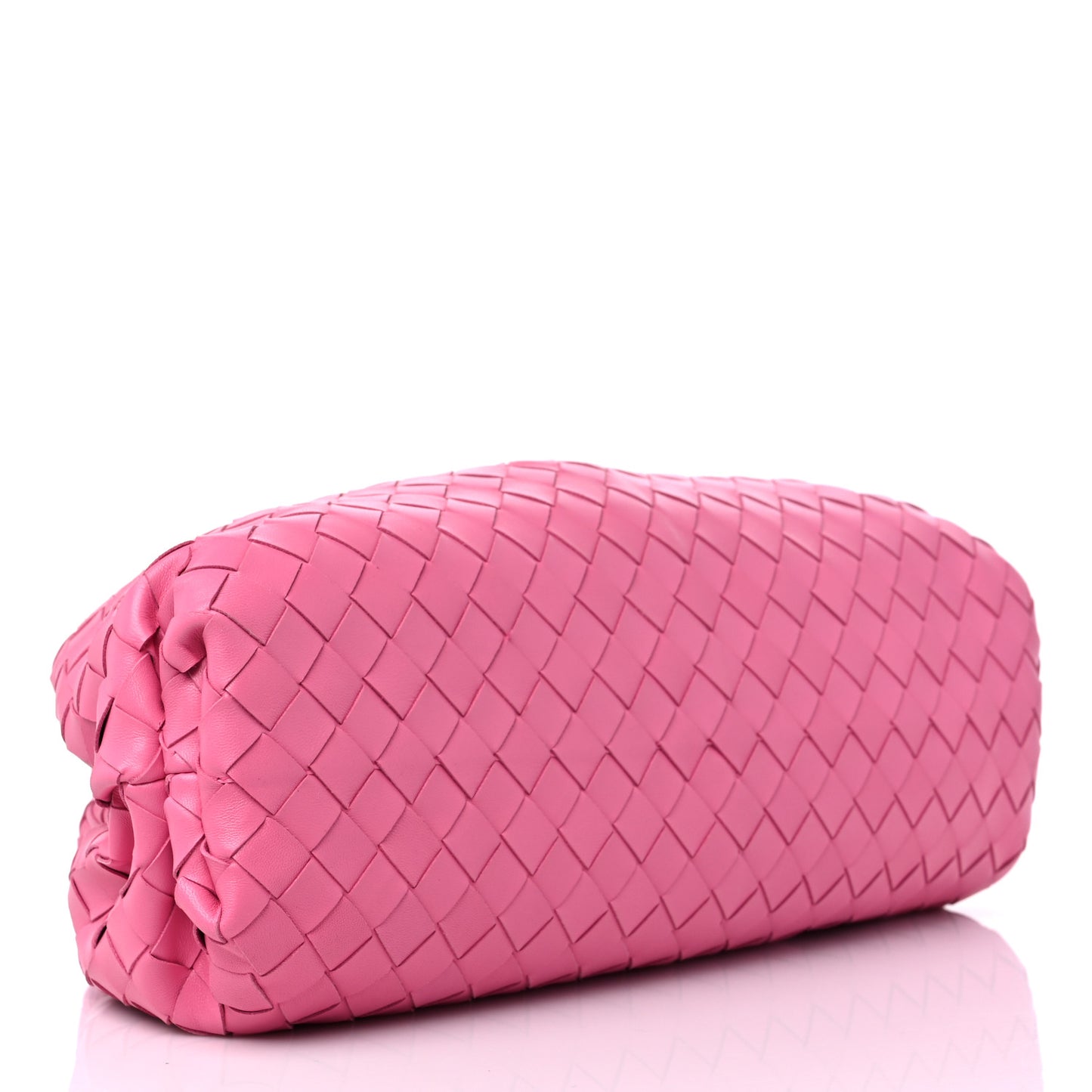 Nappa Maxi Intrecciato The Pouch Oversized Clutch Pink
