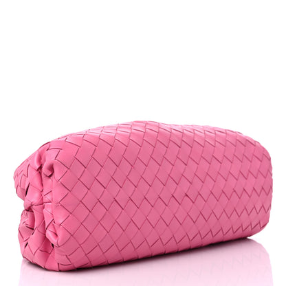 Bottega Veneta Nappa Maxi Intrecciato The Pouch Oversized Clutch Pink 4 of 11