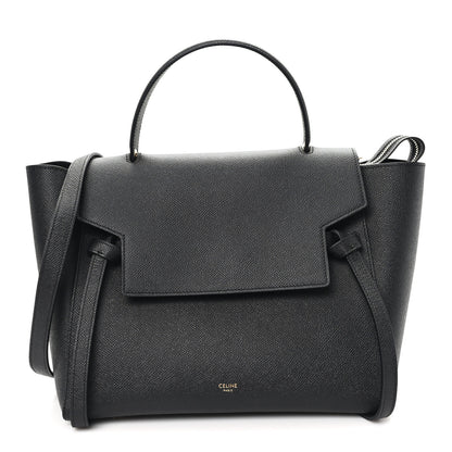 Celine Grained Calfskin Mini Belt Bag Black 1 of 7