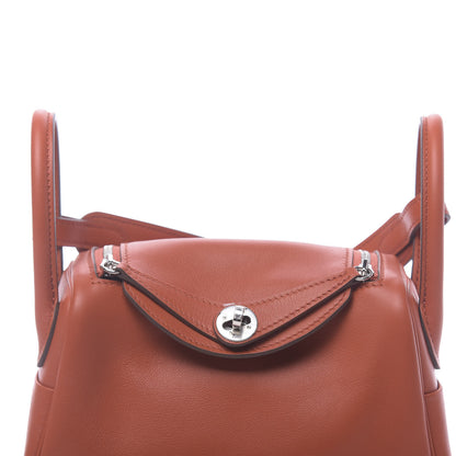 Hermes Swift Verso Mini Lindy 20 Terre Battue Sesame 8 of 11