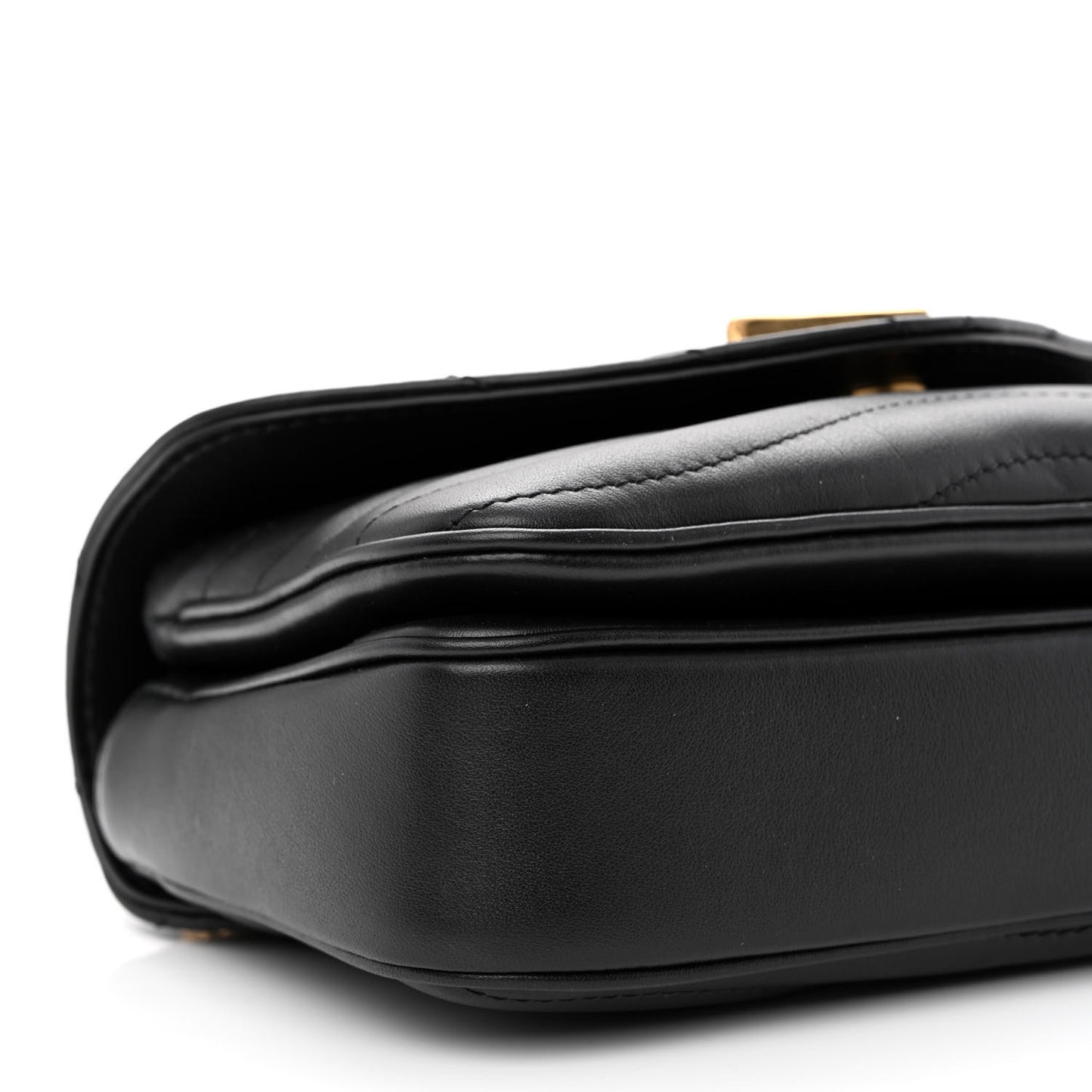 Calfskin LV New Wave Chain Bag Black