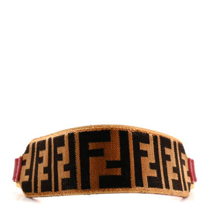 Fendi Velvet FF Mini Strap You Tobacco Fragola 1 of 8