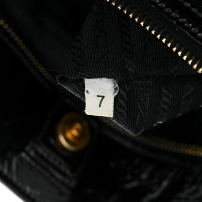 Prada Vernice Naplak Tote Black 7 of 10