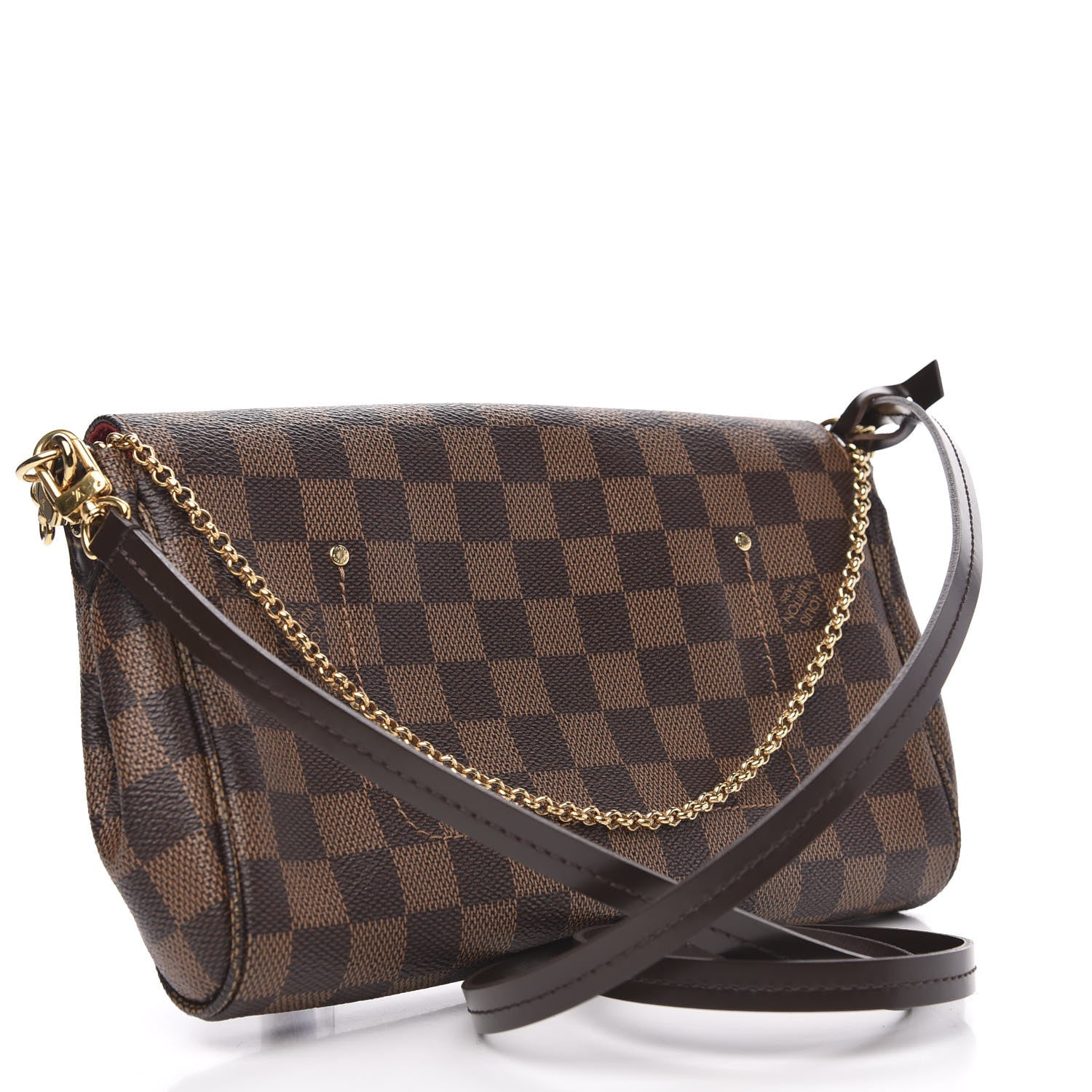 Louis Vuitton Damier Ebene Favorite MM 3 of 10
