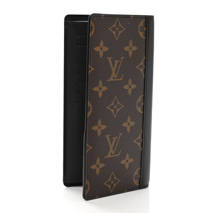 Louis Vuitton Monogram Macassar Brazza Wallet 3 of 7