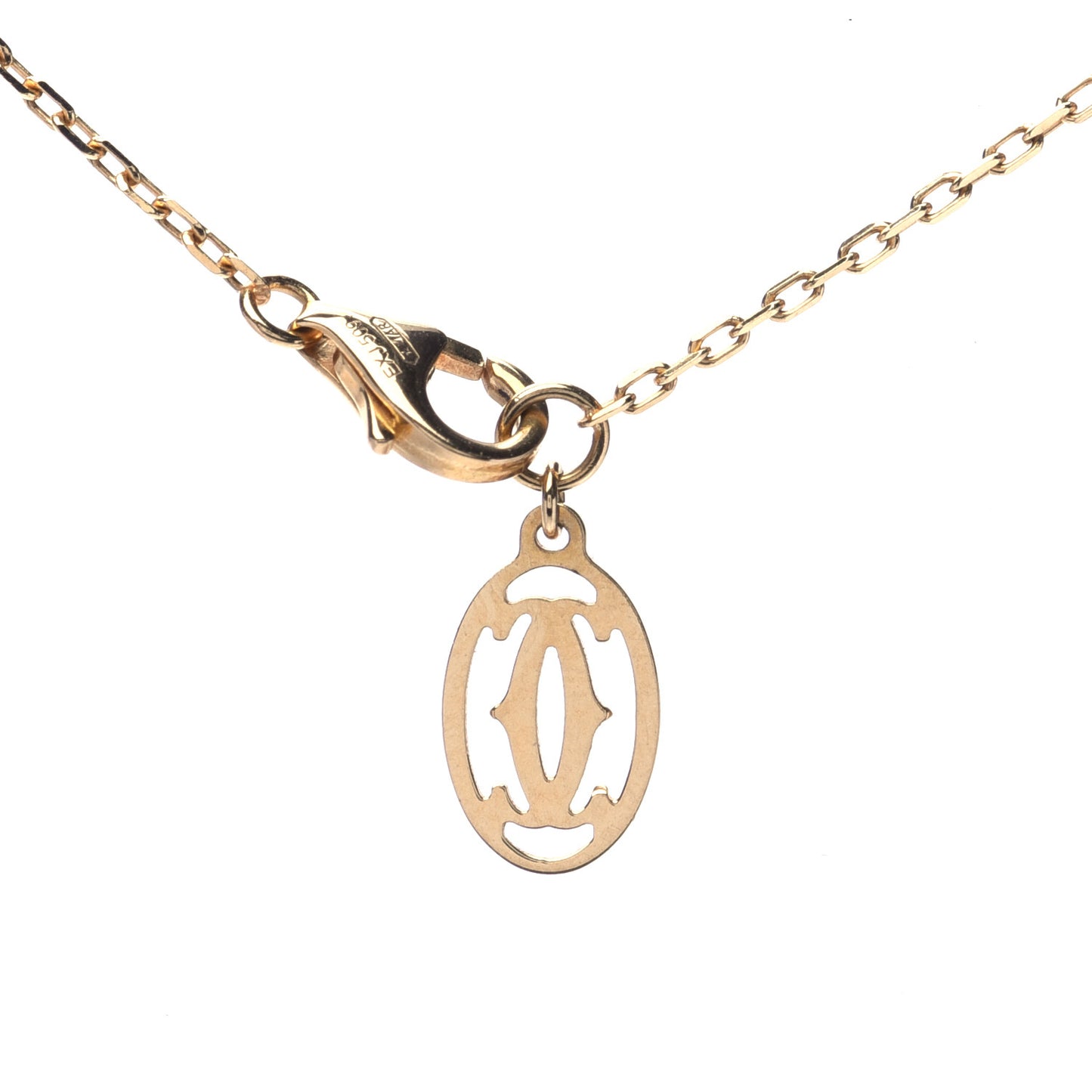 18K Yellow Gold Diamond SM D'Amour Pendant Necklace